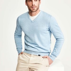 FACONNABLE SILK/CASHMERE/COTTON SWEATER